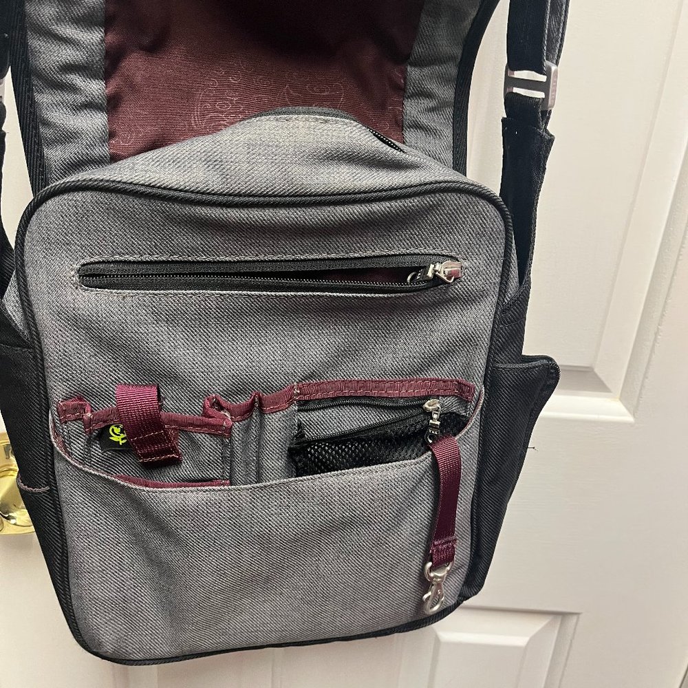 REI Over the sholder purse Gray/Black